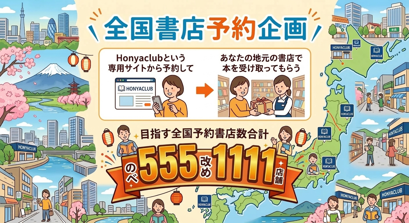 全国書店予約企画の流れ